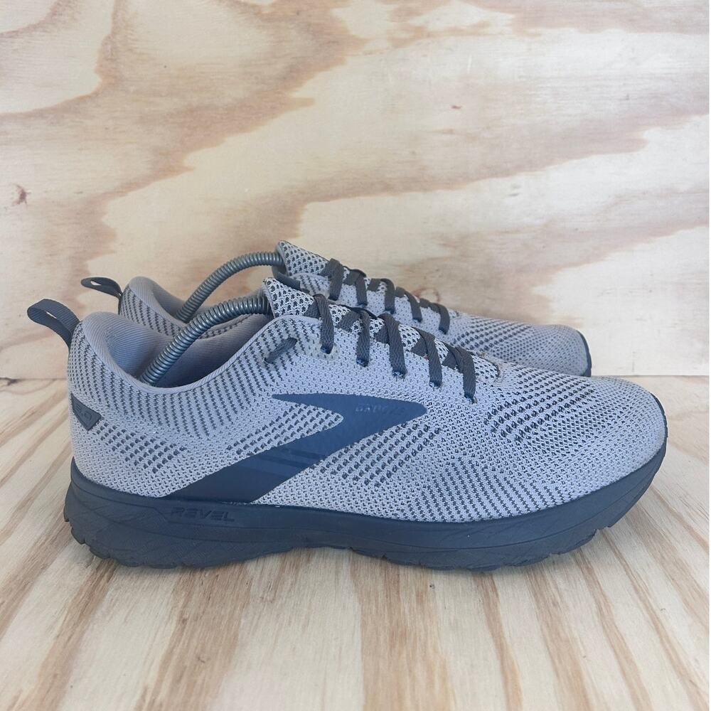 Brooks - Revel 5 - Running Shoes - Gray/Black - Men's - 11.5(D) - 1103741D025